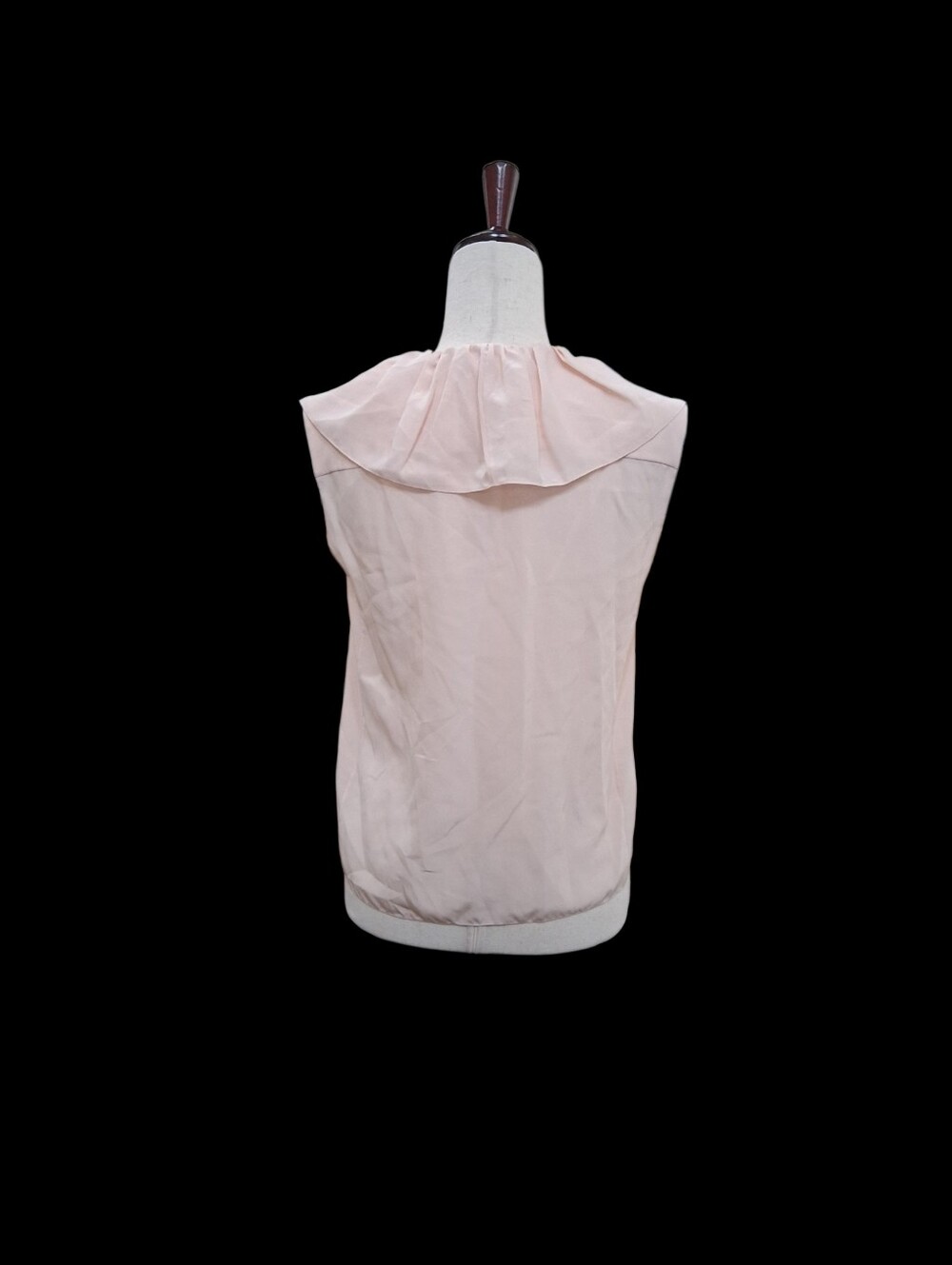 CHLOE $1200+ Fresh Pink Silk Ruffle V-Neck Tassel Blouse Top FR 36 US 4 NWOT - Picture 4 of 7